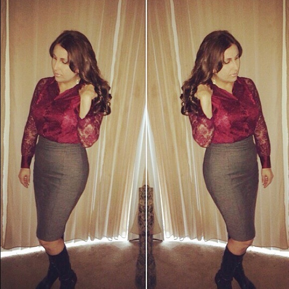 Express Pencil Skirt Size 8 - Picture 2 of 6